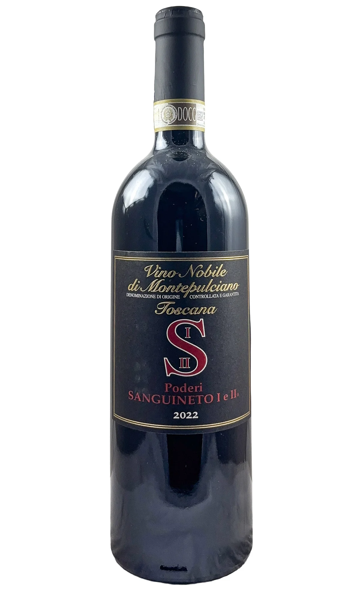 Poderi Sanguineto I e II, Vino Nobile di Montepulciano, 2022
