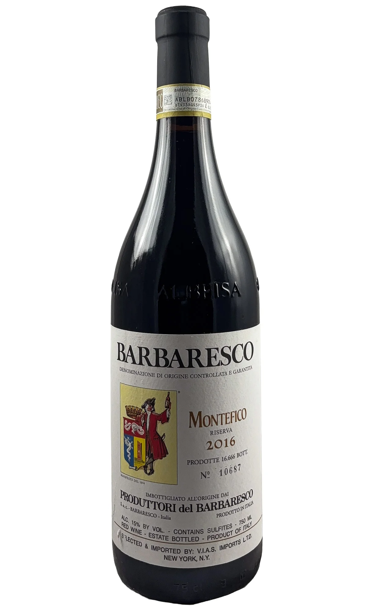 Produttori del Barbaresco, Barbaresco Riserva Montefico, 2016