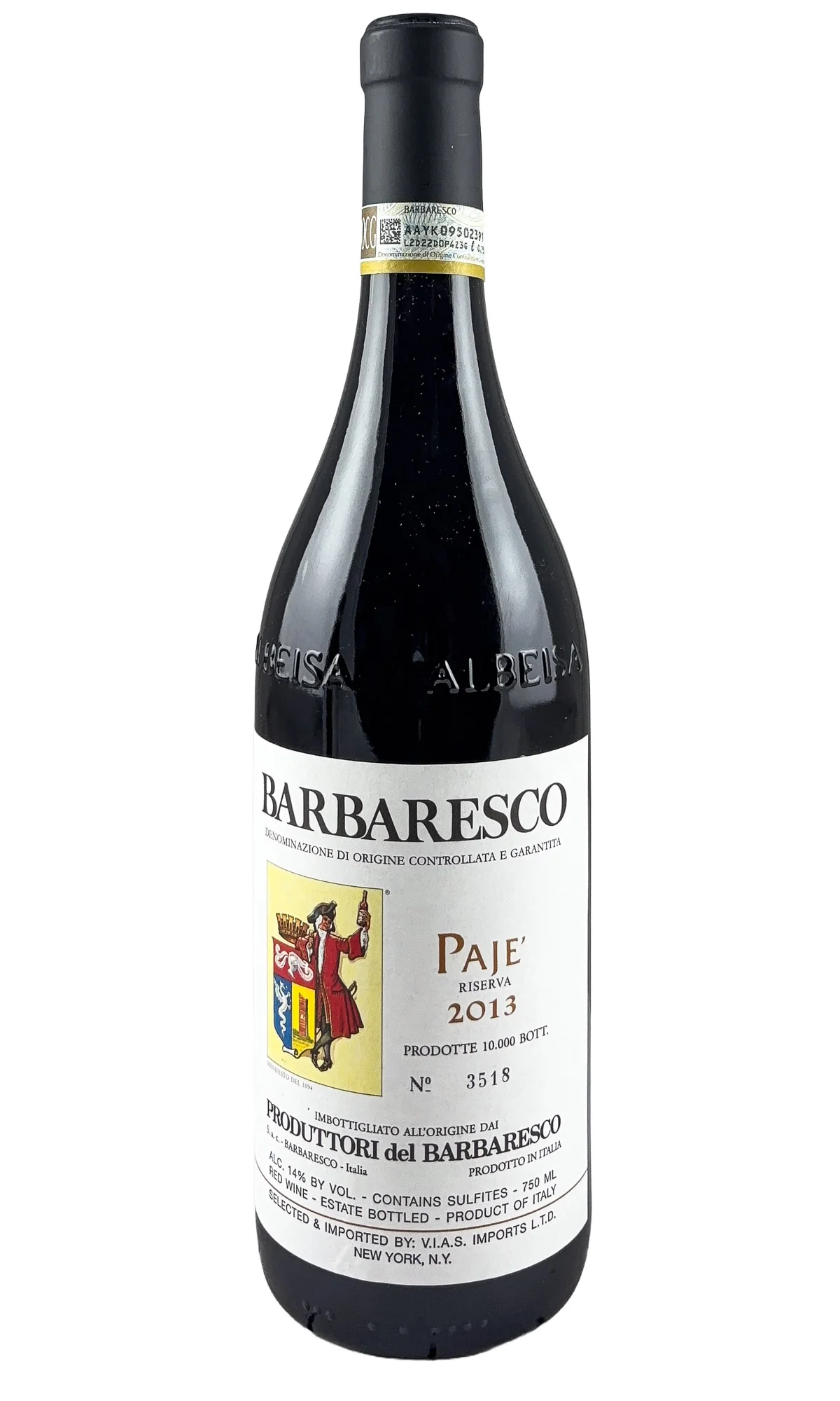 Produttori del Barbaresco, Barbaresco Riserva Paje, 2013