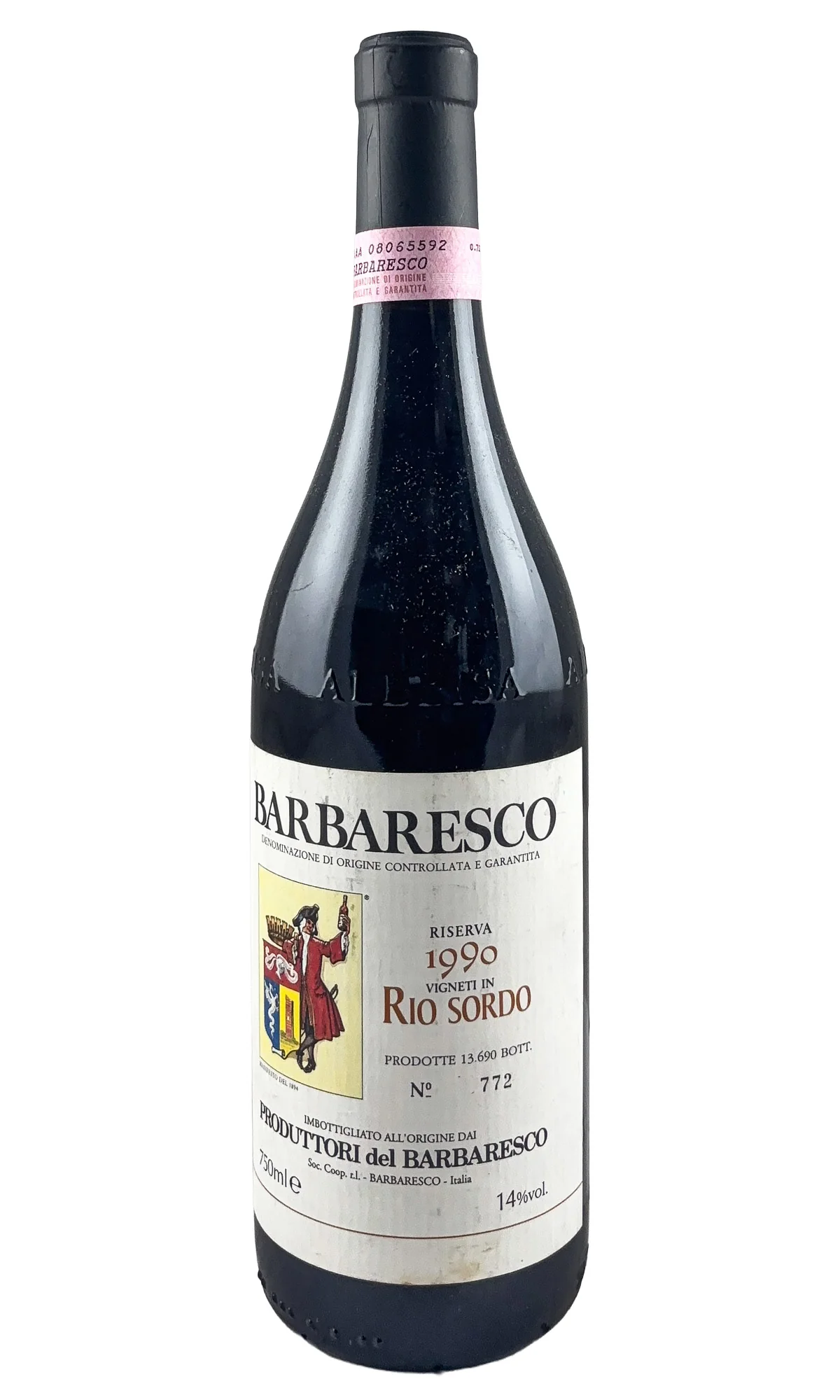 Produttori del Barbaresco, Barbaresco Riserva Rio Sordo, 1990