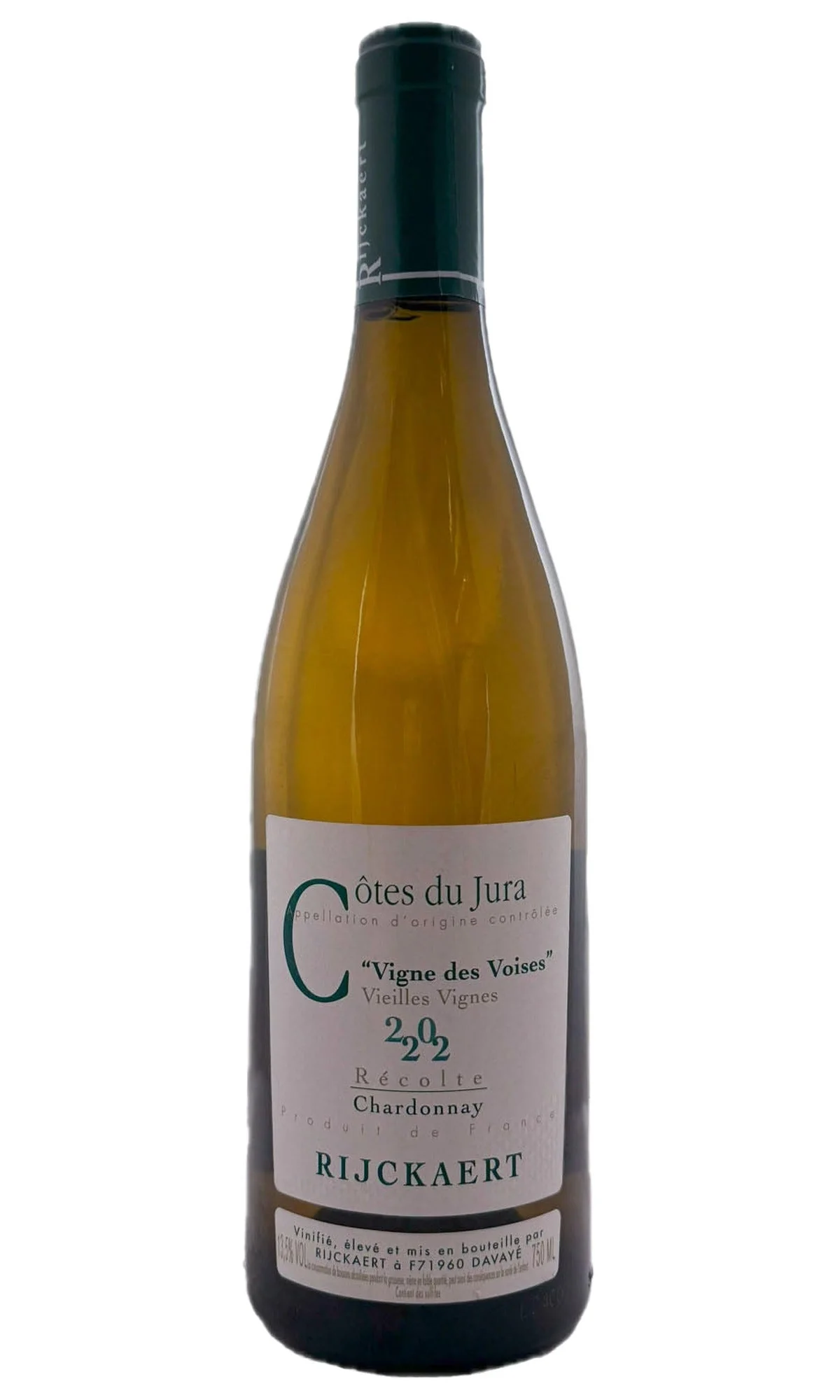 Rijckaert, Cotes du Jura Chardonnay Vigne des Voises Vieilles Vignes, 2022