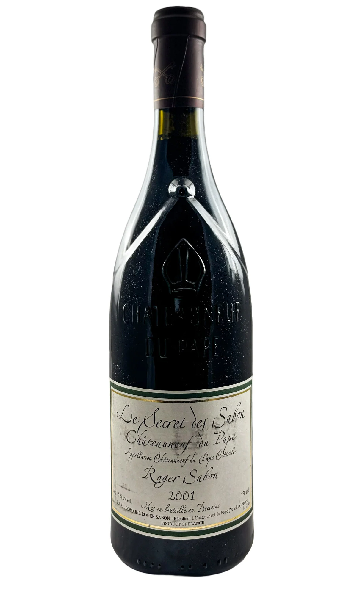 Roger Sabon, Chateauneuf du Pape Le Secret de Sabon, 2001