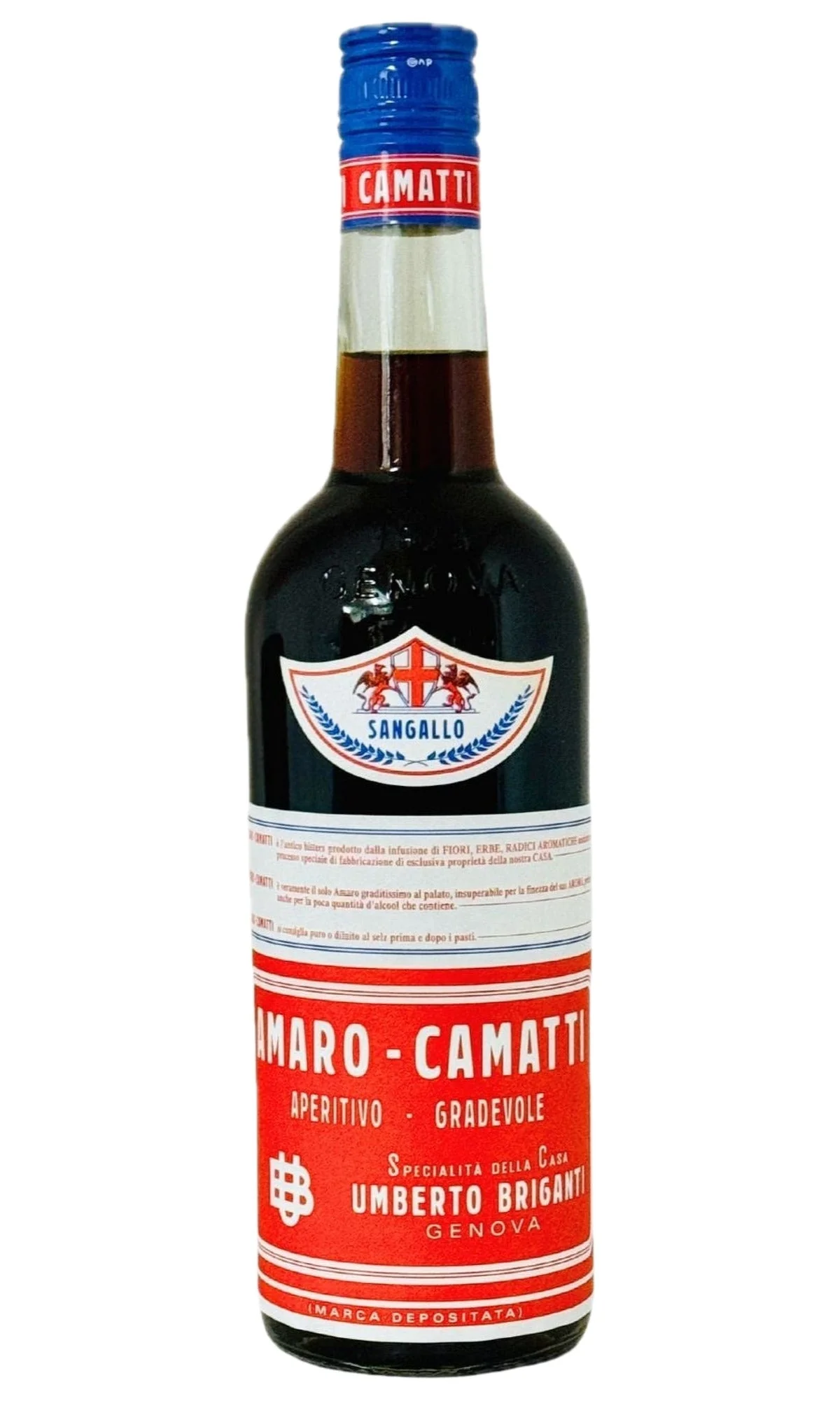 Sangallo Distillery, Cinque Terre Amaro Camatti, NV