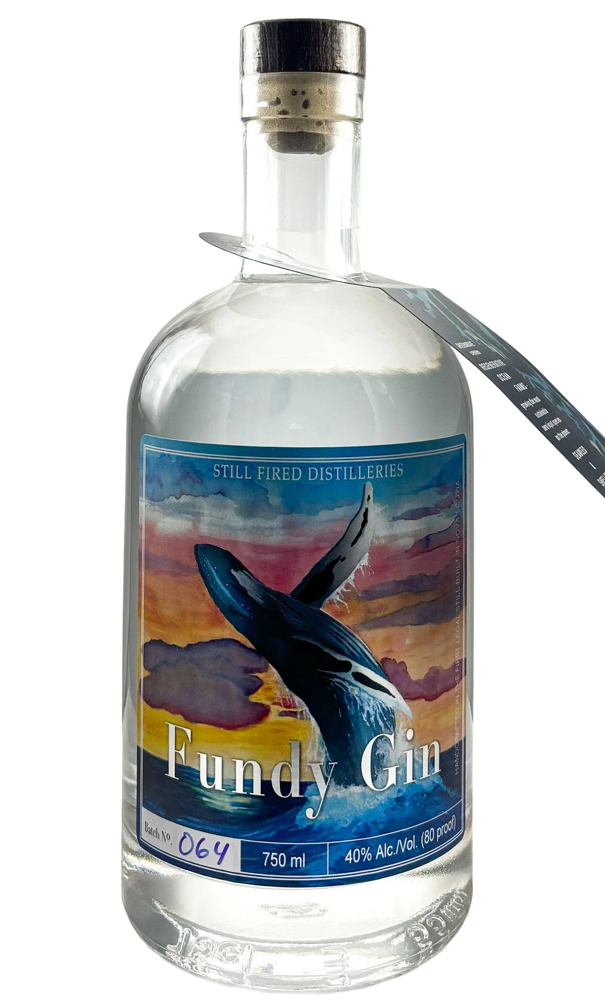 Still Fired Spirits, Bay of Fundy Gin, NV