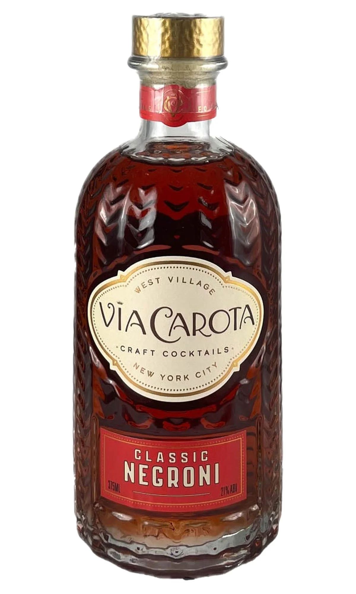 Via Carota Ready-to-Drink Cocktails, Negroni, NV (375ml)