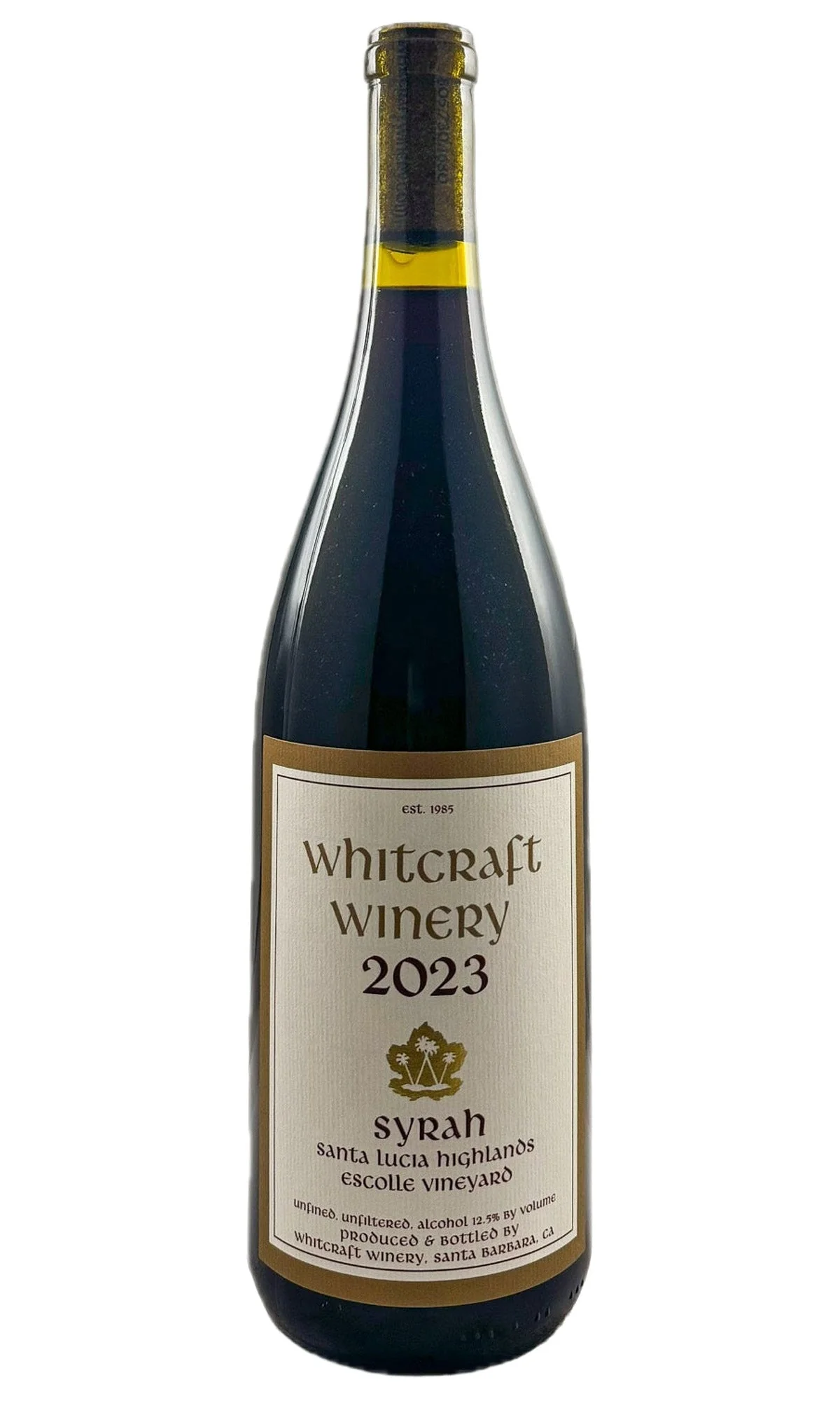 Whitcraft, Syrah Santa Lucia Highlands Escolle Vineyard, 2023